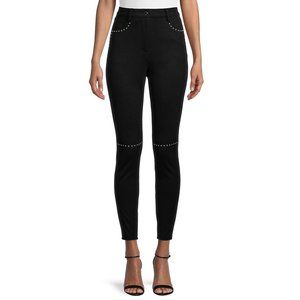 Karl Lagerfeld Paris Studded Ponte Skinny Pant Size 4